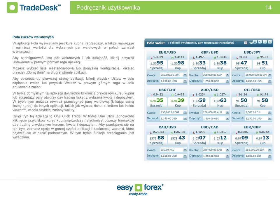 Możesz wybrać listę niestandardową lub domyślną konfigurację, klikając przycisk Domyślnie na drugiej stronie aplikacji.