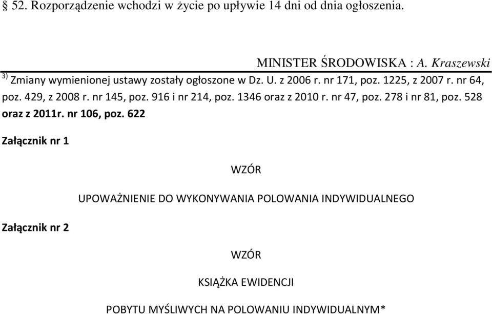 429, z 2008 r. nr 145, poz. 916 i nr 214, poz. 1346 oraz z 2010 r. nr 47, poz. 278 i nr 81, poz. 528 oraz z 2011r.