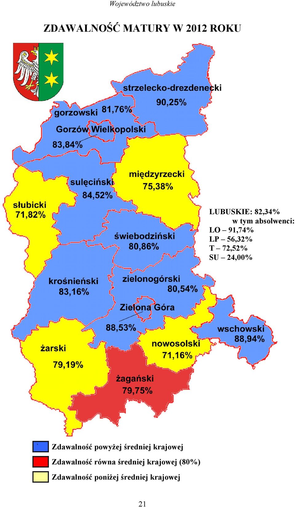 24,00% ` Zdawalność powyżej średniej krajowej Zdawalność