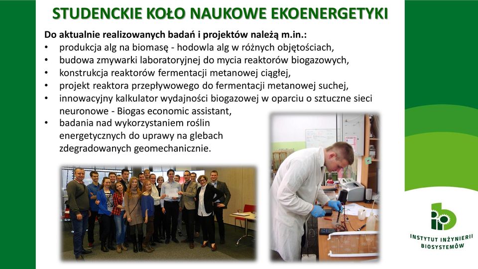 konstrukcja reaktorów fermentacji metanowej ciągłej, projekt reaktora przepływowego do fermentacji metanowej suchej, innowacyjny