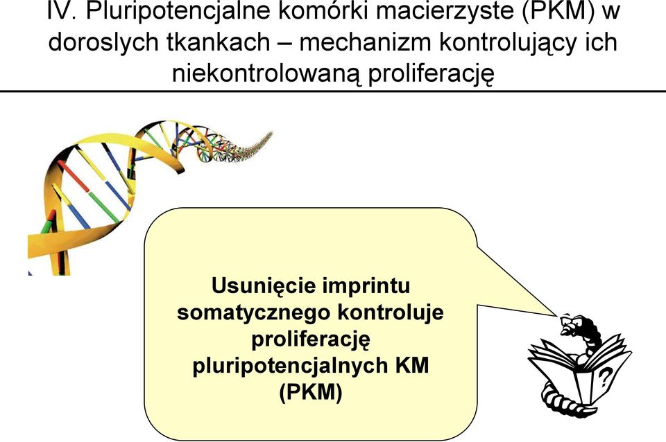 niekontrolowaną proliferację Usunięcie imprintu