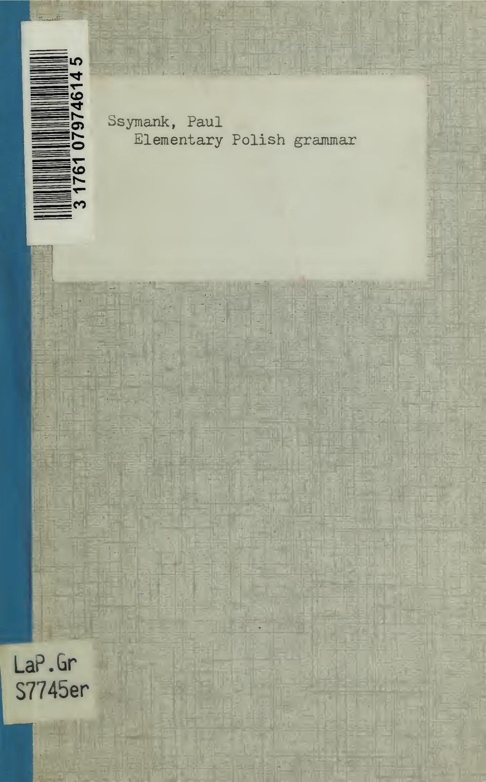 Elementary Polish