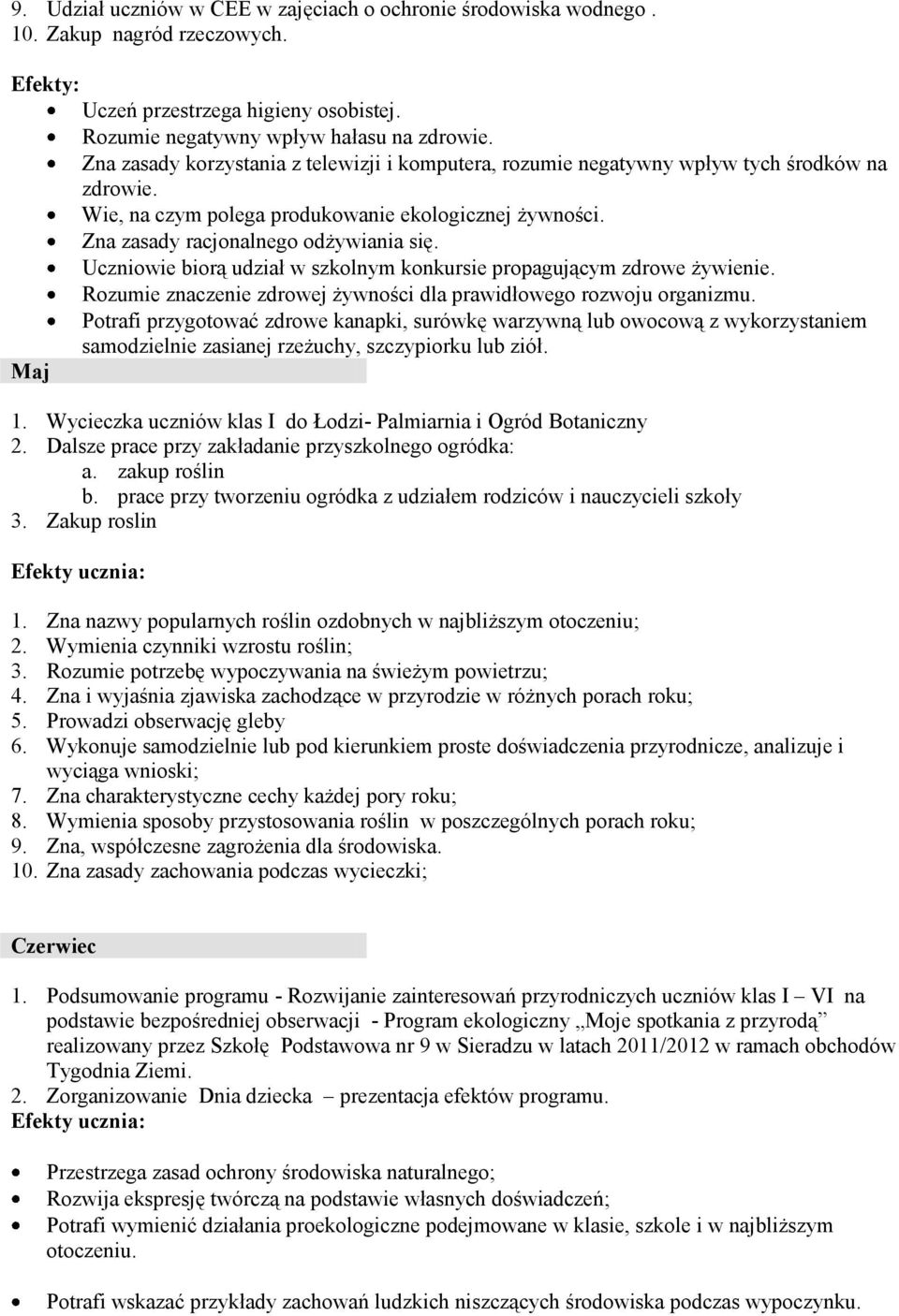 Uczniowie biorą udział w szkolnym konkursie propagującym zdrowe żywienie. Rozumie znaczenie zdrowej żywności dla prawidłowego rozwoju organizmu.