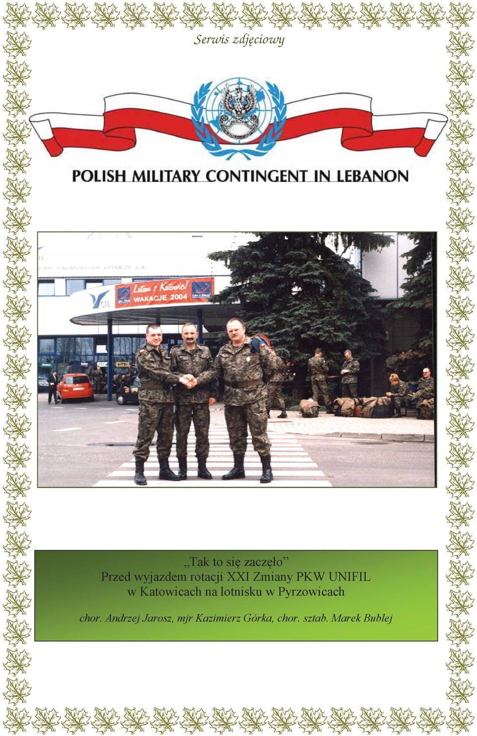 Katowicach na lotnisku w Pyrzowicach chor.