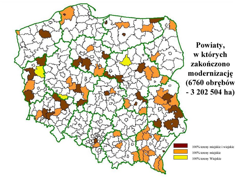 504 ha) 100% tereny miejskie i