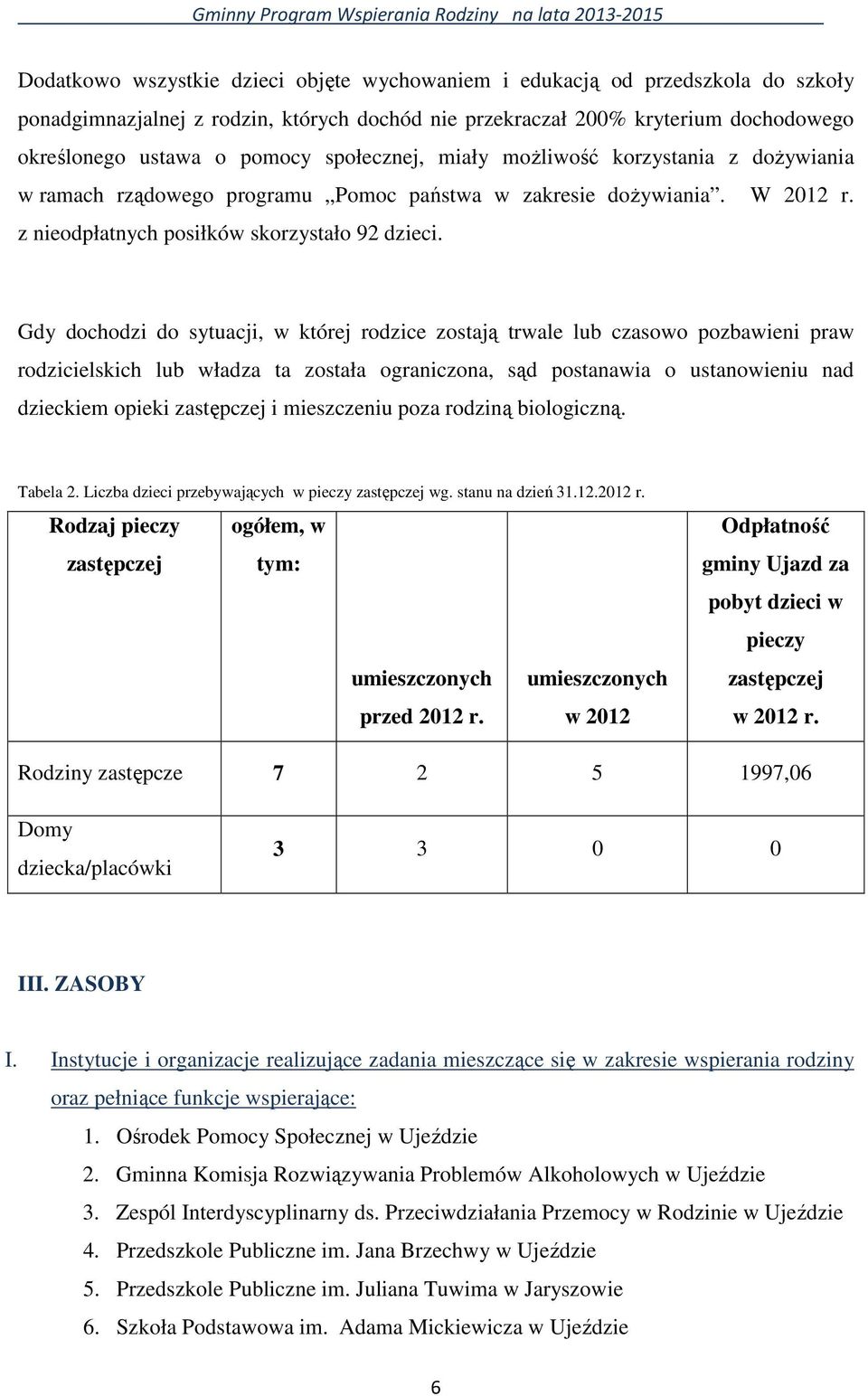 Gdy dochodzi do sytuacji, w której rodzice zostają trwale lub czasowo pozbawieni praw rodzicielskich lub władza ta została ograniczona, sąd postanawia o ustanowieniu nad dzieckiem opieki zastępczej i