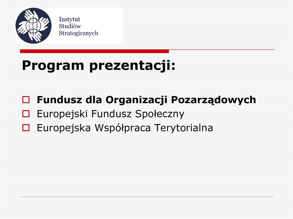 Europejski Fundusz Społeczny