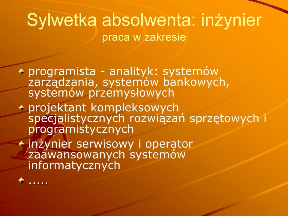 projektant kompleksowych specjalistycznych rozwiązań sprzętowych i