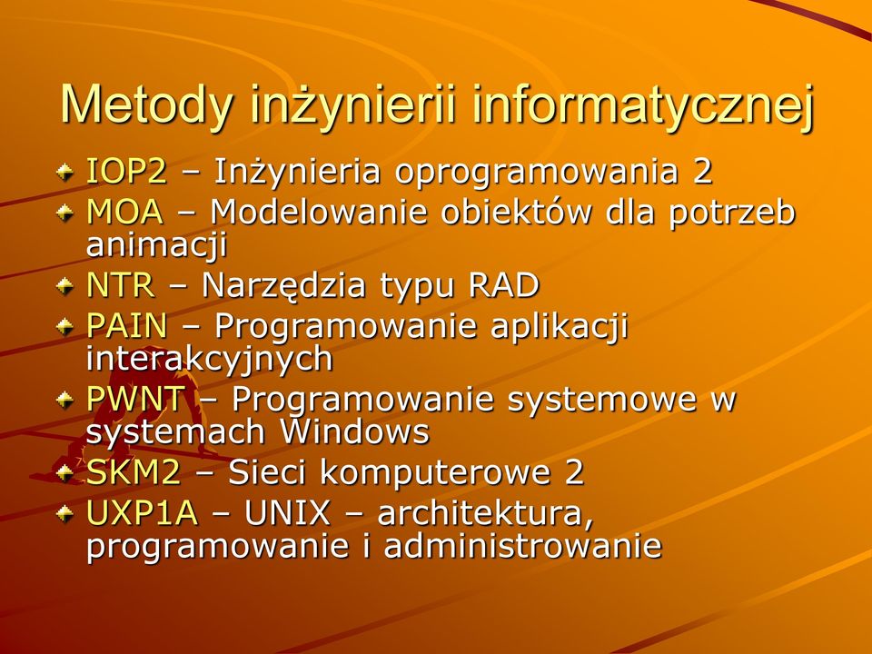 Programowanie aplikacji interakcyjnych PWNT Programowanie systemowe w