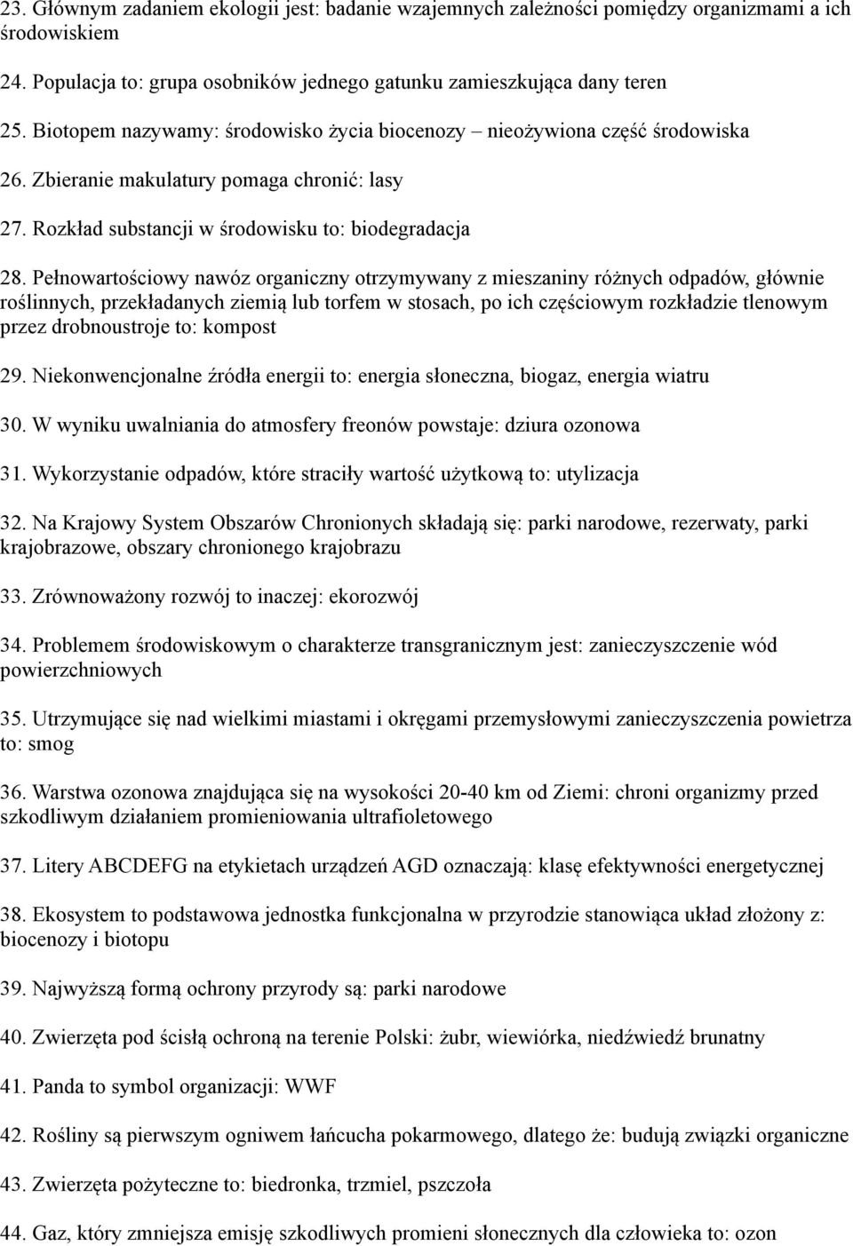 Pełnowartościowy nawóz organiczny otrzymywany z mieszaniny różnych odpadów, głównie roślinnych, przekładanych ziemią lub torfem w stosach, po ich częściowym rozkładzie tlenowym przez drobnoustroje