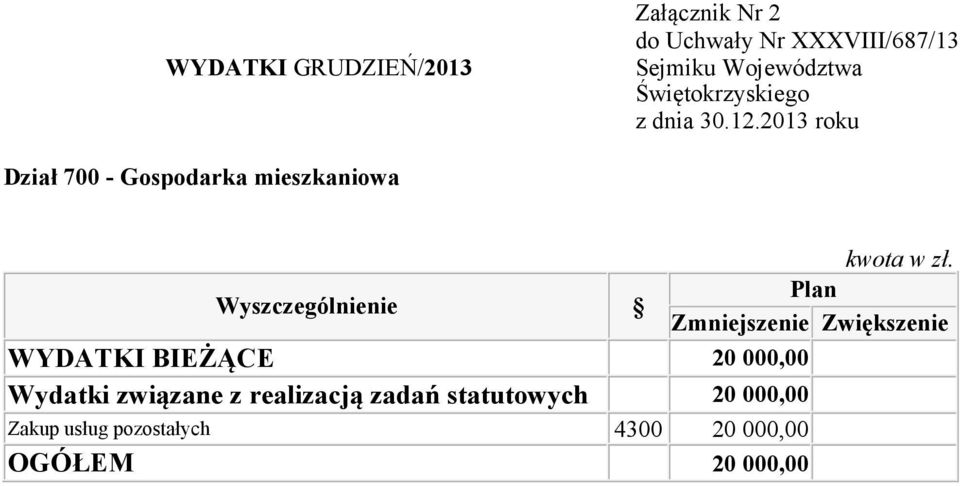 realizacją zadań statutowych 20 000,00