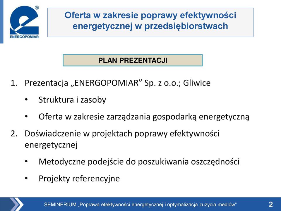 gospodarką e ergety z ą 2.