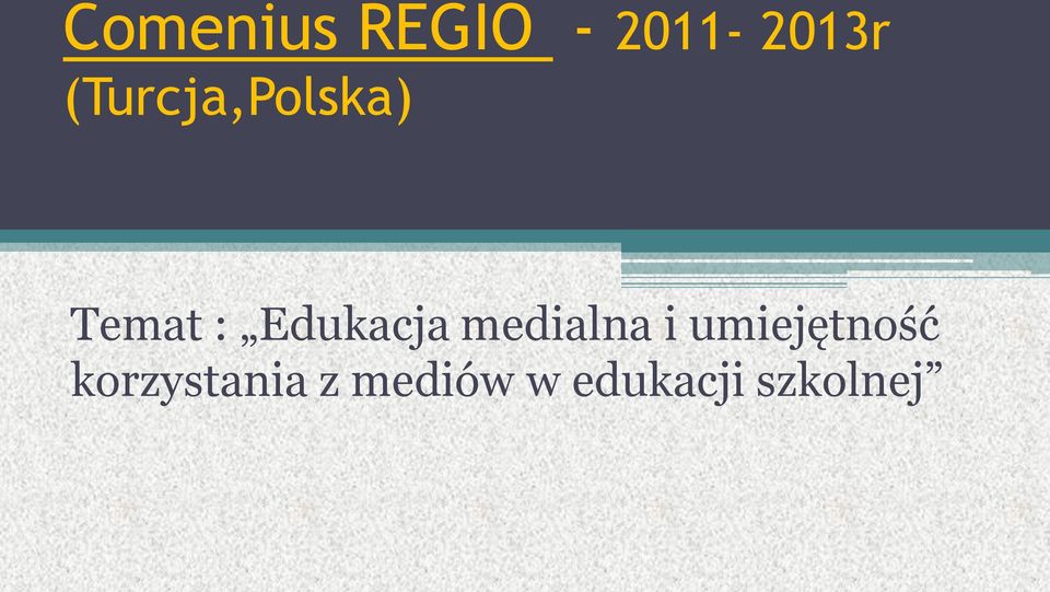 Edukacja medialna i