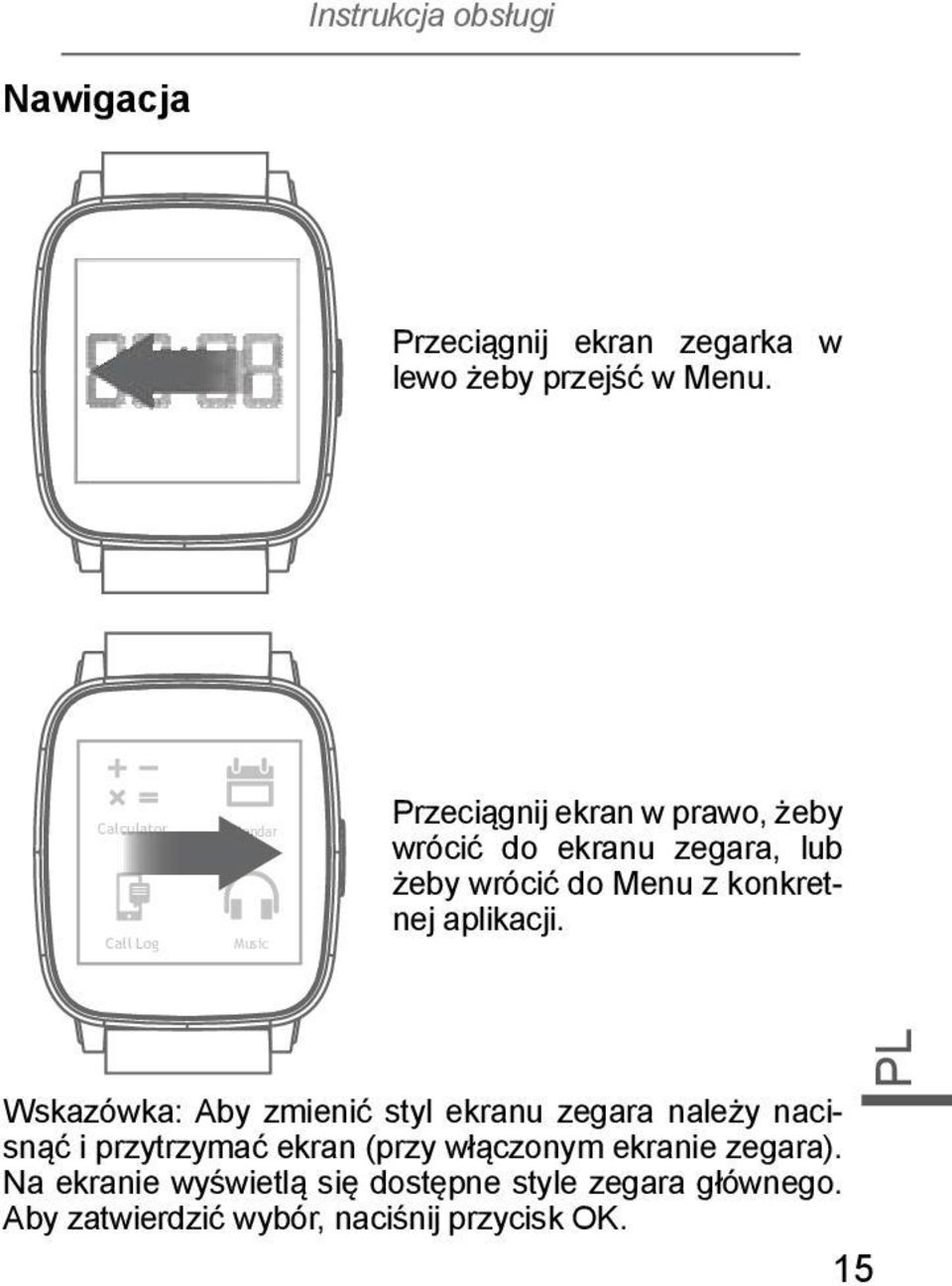 Menu z konkretnej aplikacji.