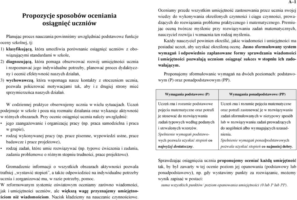 efektywność naszych działań, 3) wychowawczą, która wspomaga nasze kontakty z otoczeniem ucznia, pozwala pokierować motywacjami tak, aby i z drugiej strony mieć sprzymierzeńca naszych działań.