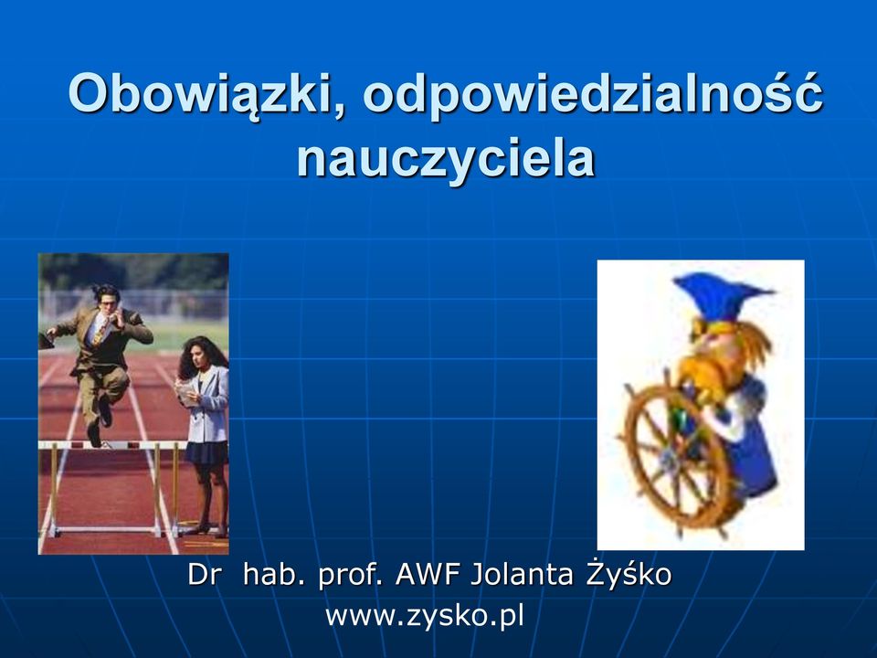 nauczyciela Dr hab.