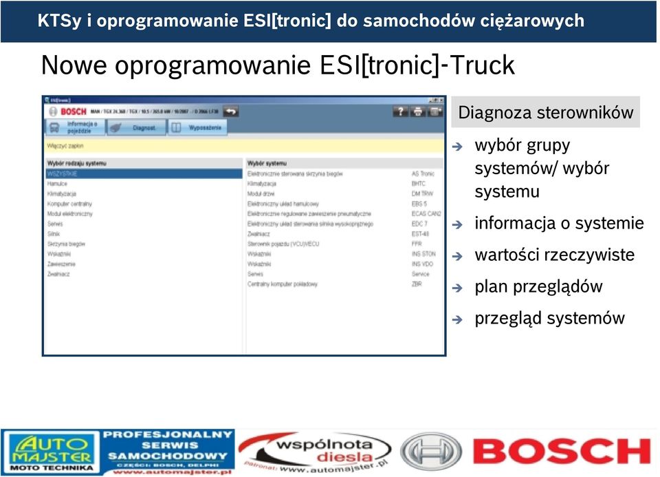 wybór systemu informacja o systemie