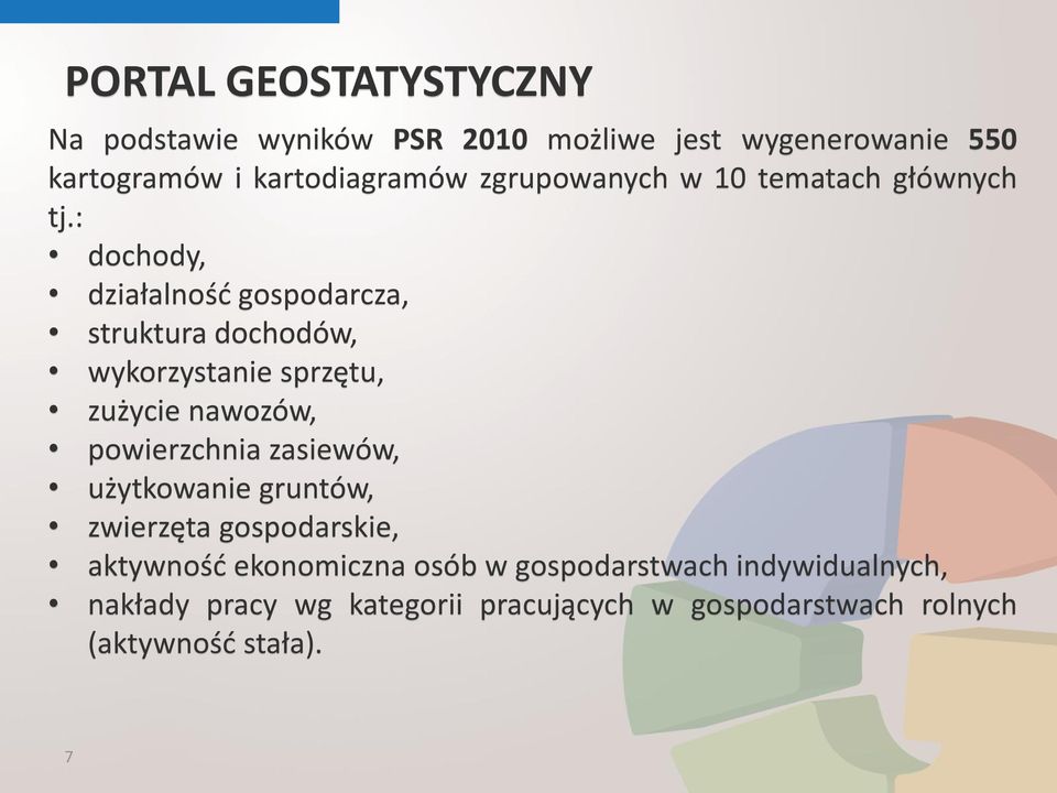 : dochody, działalność gospodarcza, struktura dochodów, wykorzystanie sprzętu, zużycie nawozów, powierzchnia