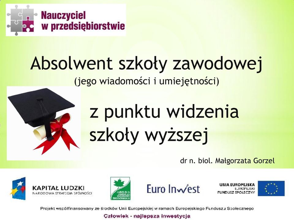 umiejętności) z punktu