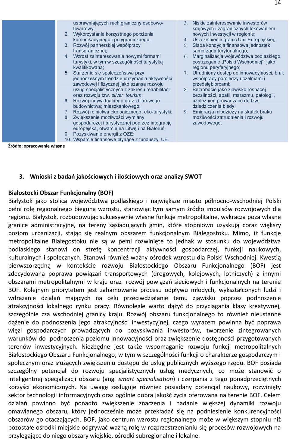 Starzenie się społeczeństwa przy jednoczesnym trendzie utrzymania aktywności zawodowej i fizycznej jako szansa rozwoju usług specjalistycznych z zakresu rehabilitacji oraz rozwoju tzw.