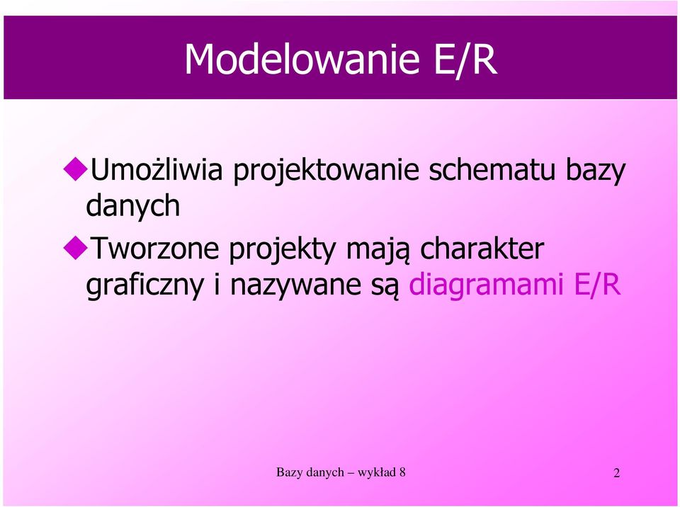 Tworzone projekty mają charakter