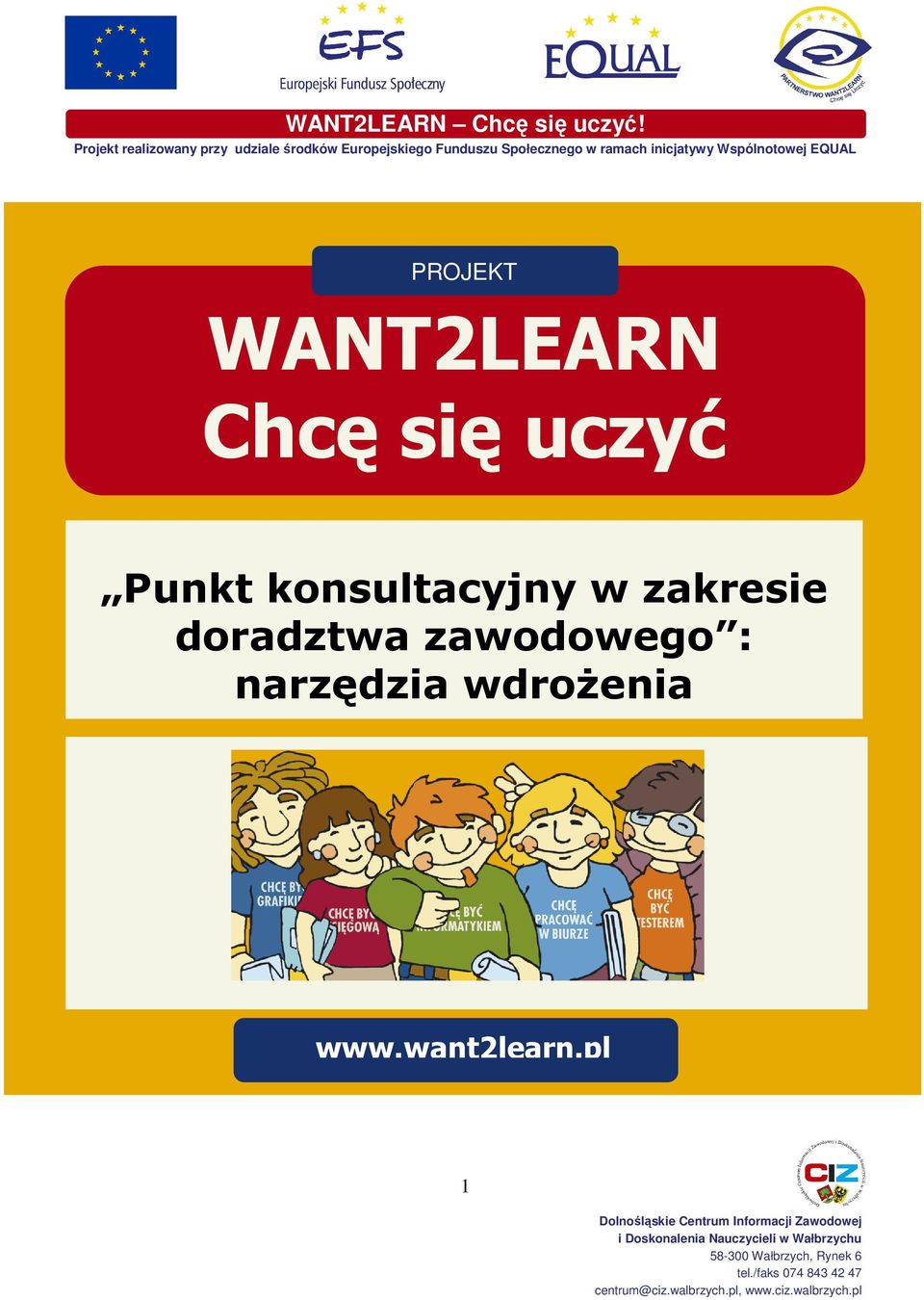 zakresie doradztwa zawodowego :