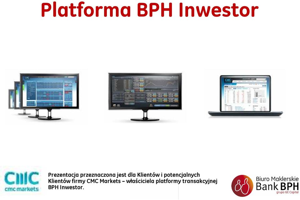 potencjalnych Klientów firmy CMC Markets