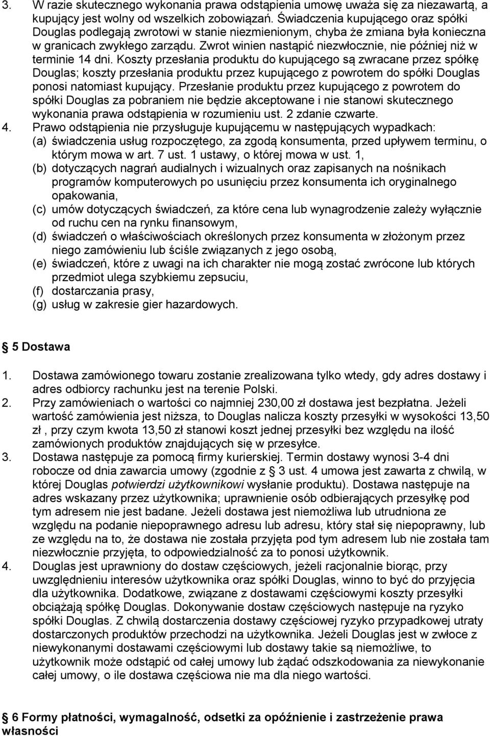 Zwrot winien nastąpić niezwłocznie, nie później niż w terminie 14 dni.