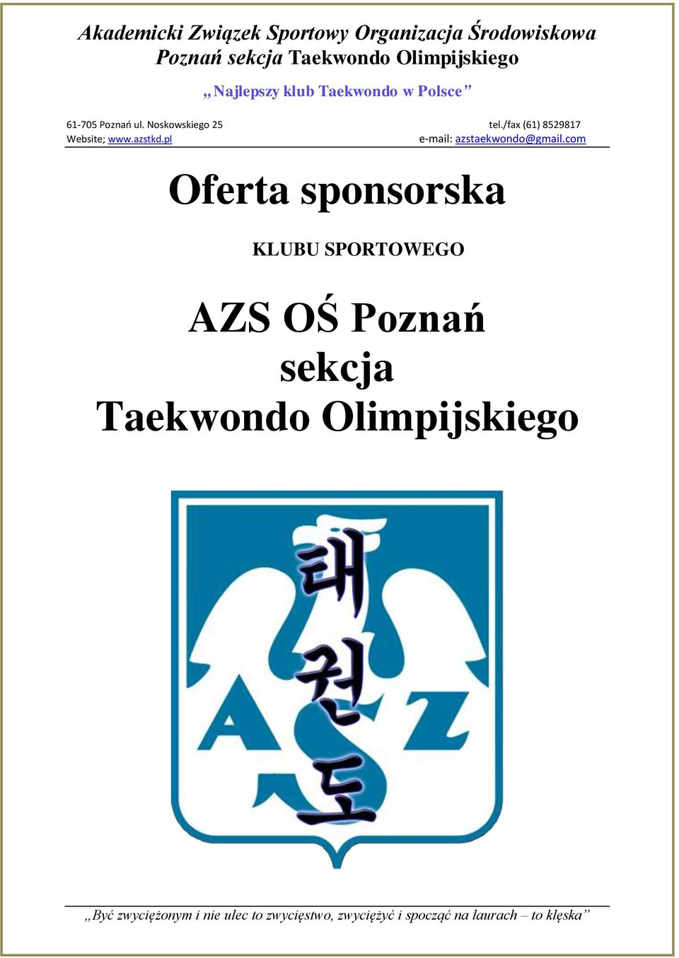 AZS OŚ Poznań