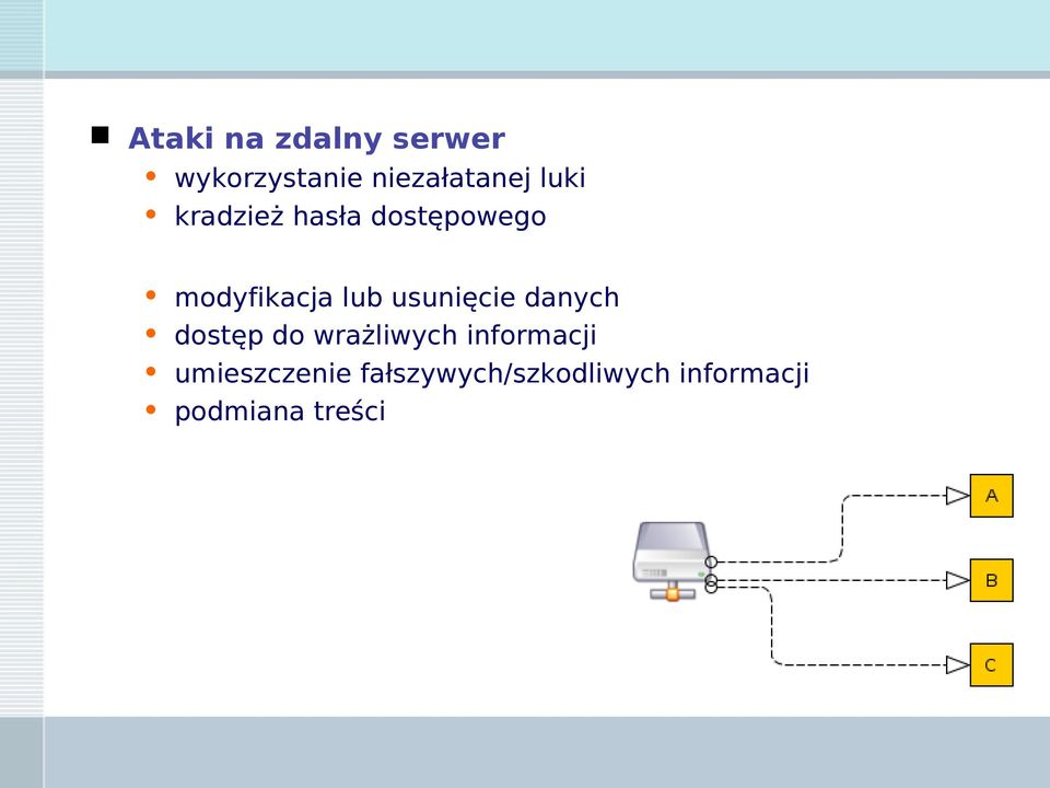 usunięcie danych dostęp do wrażliwych informacji