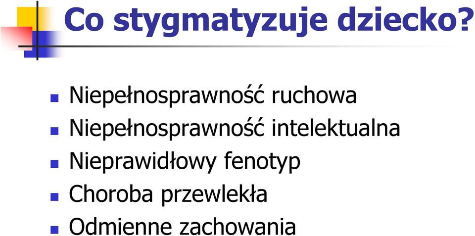 Niepełnosprawność intelektualna