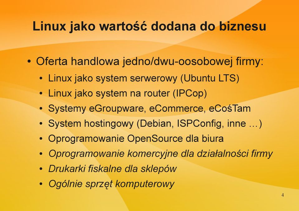 hostingowy (Debian, ISPConfig, inne ) Oprogramowanie OpenSource dla biura