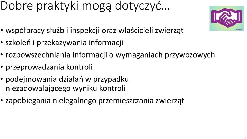 wymaganiach przywozowych przeprowadzania kontroli podejmowania działań w