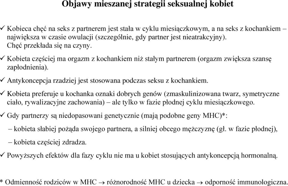 Antykoncepcja rzadziej jest stosowana podczas seksu z kochankiem.