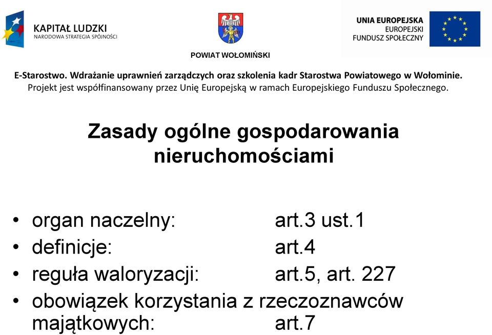 4 reguła waloryzacji: art.5, art.