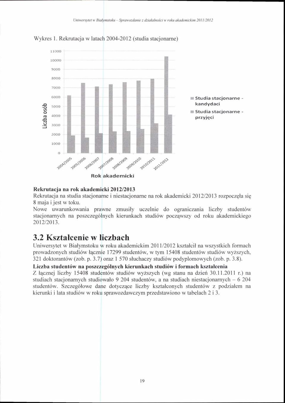 's*p Rk akad macki Rekrutacja na rk akademicki 201212013 Rekrutacja na studia stacjnafne i niestacjnarne na rk akademicki20l2l2013 rzpczela sig 8 maja i jest w tku.