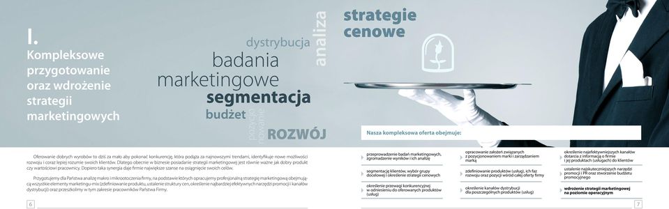 Dlatego obecnie w biznesie posiadanie strategii marketingowej jest równie ważne jak dobry produkt czy wartościowi pracownicy.