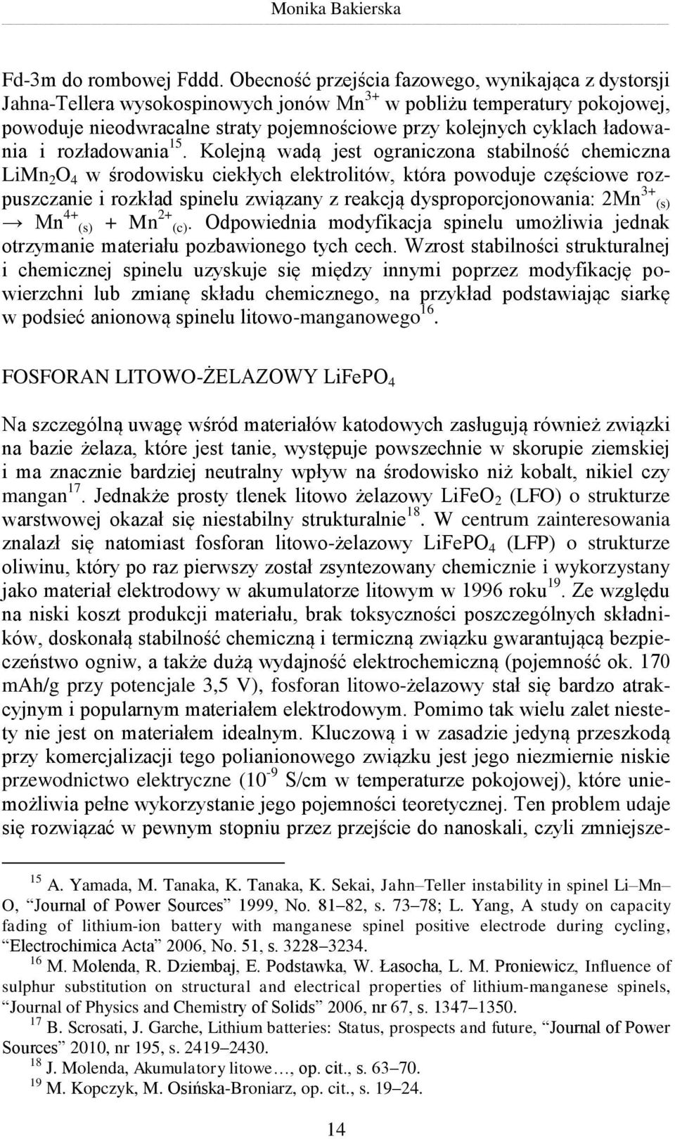 ładowania i rozładowania 15.