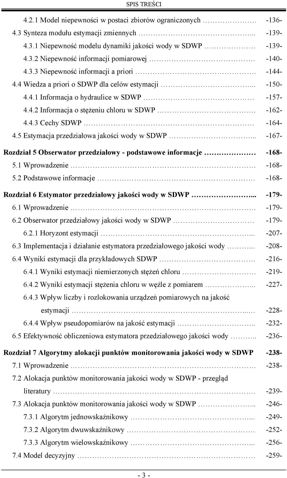 5 Esmacja przedziałowa jakości wod w SDWP... -67- Rozdział 5 Obserwaor przedziałow - podsawowe informacje -68-5. Wprowadzenie -68-5. Podsawowe informacje.