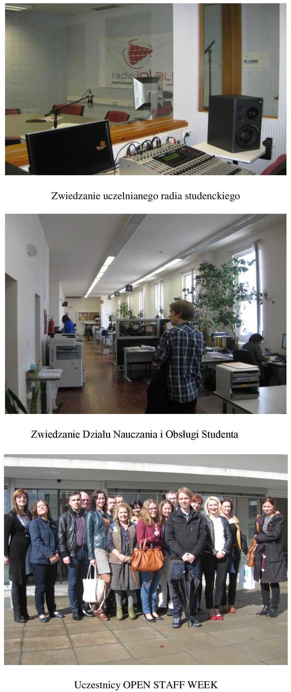 Zwiedzanie Działu Nauczania