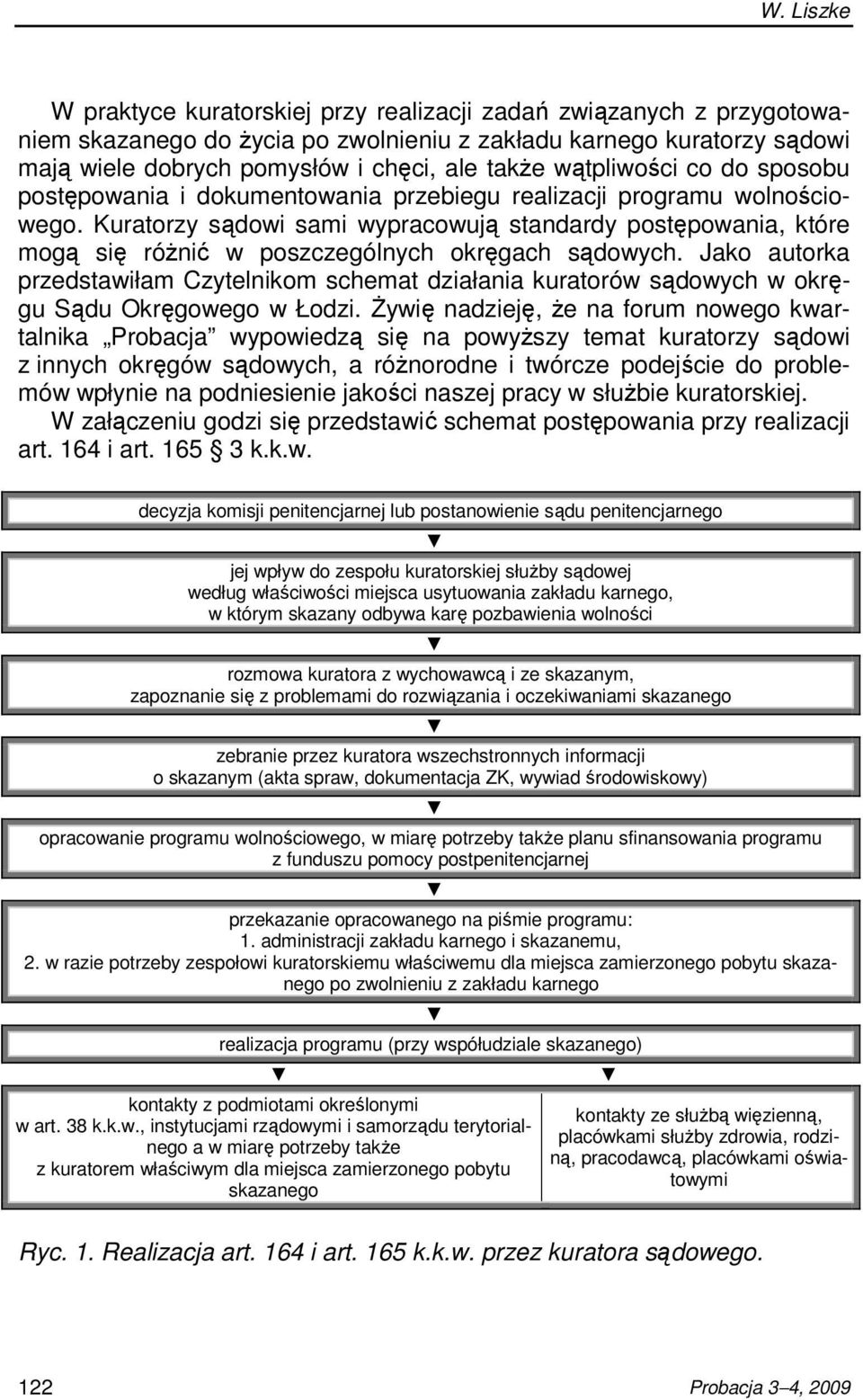 Kuratorzy sądowi sami wypracowują standardy postępowania, które mogą się róŝnić w poszczególnych okręgach sądowych.