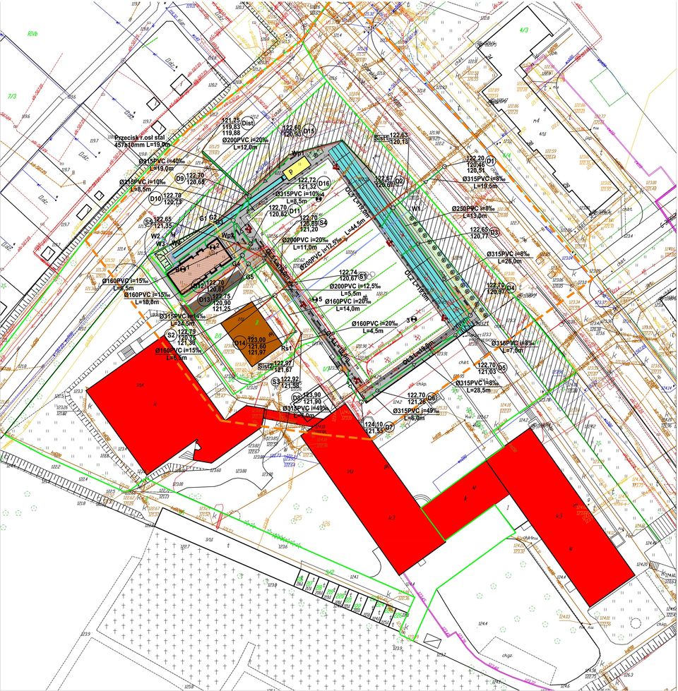 PROJEKTOWANY BUDYNEK SZATNIOWY LATARNIE PROJ.