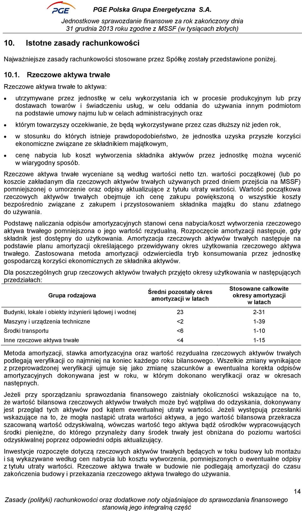 administracyjnych oraz którym towarzyszy oczekiwanie, że będą wykorzystywane przez czas dłuższy niż jeden rok, w stosunku do których istnieje prawdopodobieństwo, że jednostka uzyska przyszłe korzyści