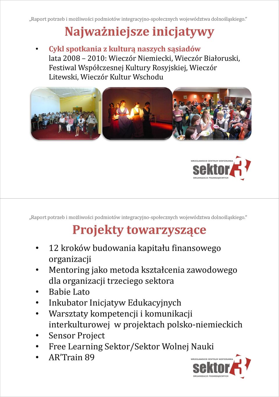 organizacji Mentoring jako metoda kształcenia zawodowego dla organizacji trzeciego sektora Babie Lato Inkubator Inicjatyw Edukacyjnych