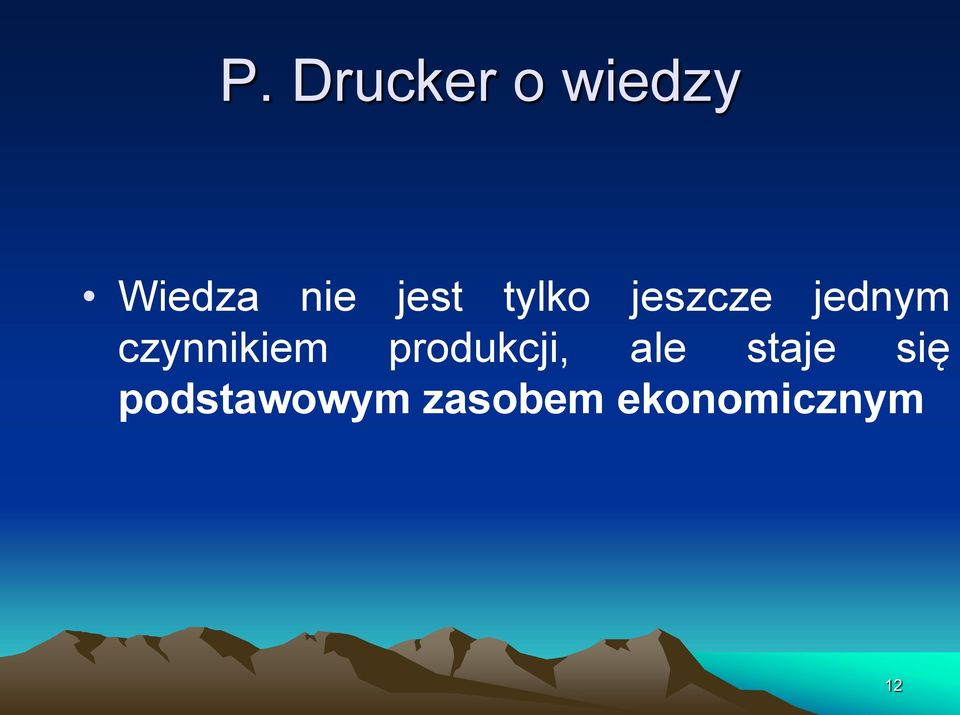 czynnikiem produkcji, ale staje