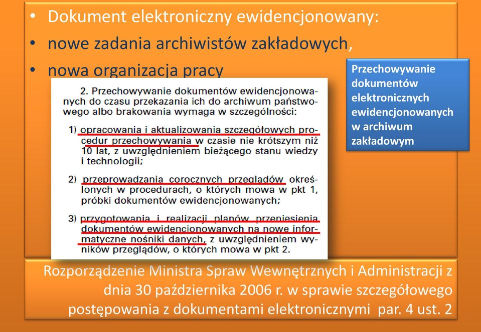 zakładowym Rozporządzenie Ministra Spraw Wewnętrznych i Administracji z dnia 30