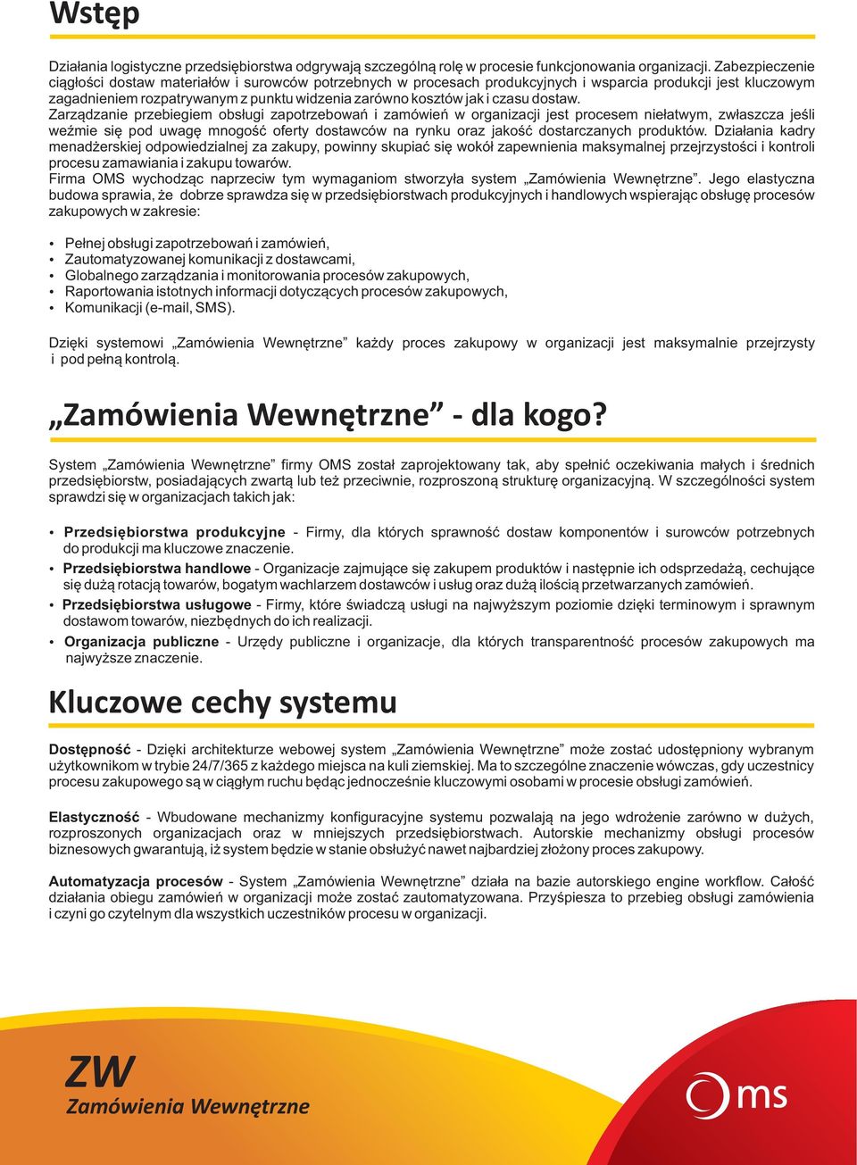 czasu dostaw.
