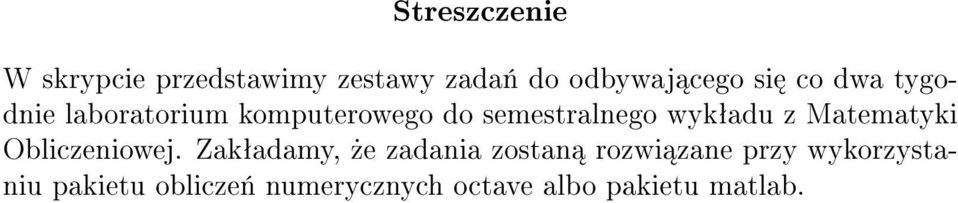 Matematyki Obliczeniowej.