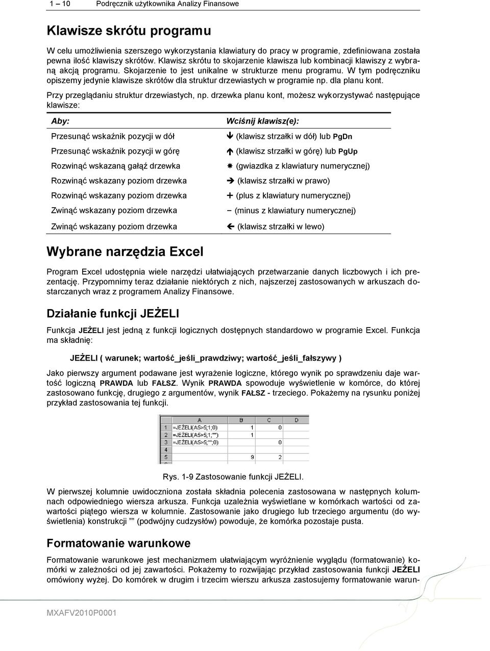 W tym podręczniku opiszemy jedynie klawisze skrótów dla struktur drzewiastych w programie np. dla planu kont. Przy przeglądaniu struktur drzewiastych, np.