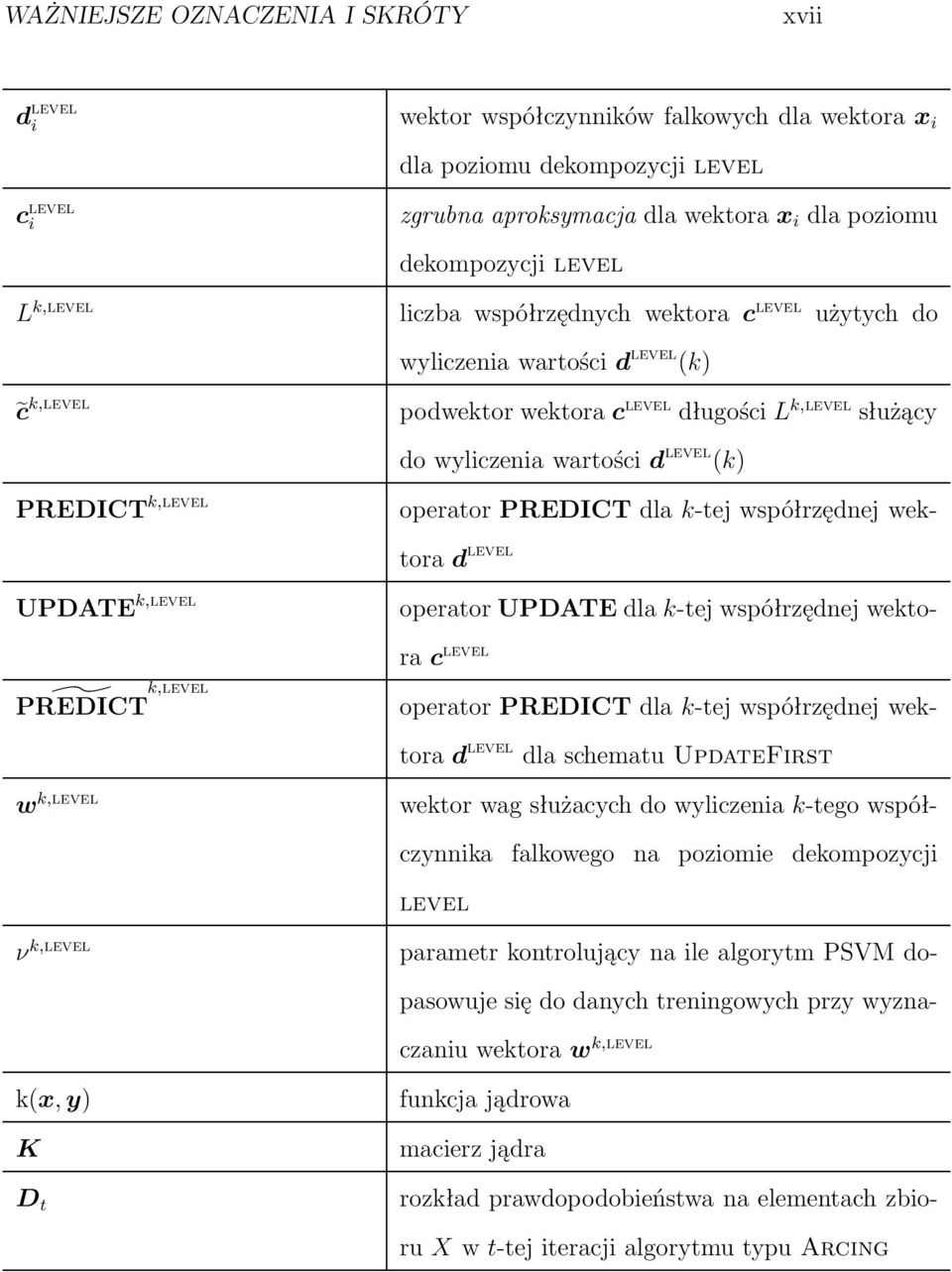 operatorpredictdlak-tejwspółrzędnejwektorad level UPDATE k,level PREDICT k,level operatorupdatedlak-tejwspółrzędnejwektorac level operatorpredictdlak-tejwspółrzędnejwektorad level